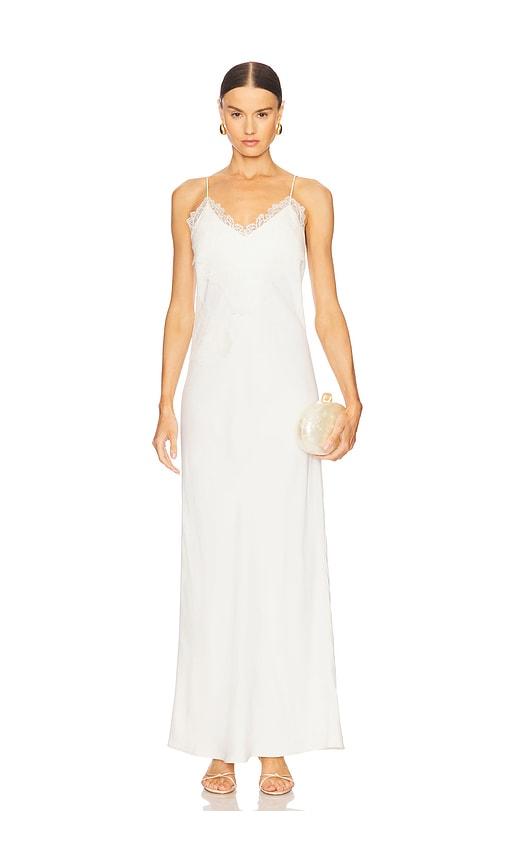 rohe lace slip dress in cream. - size 34/2 (also in 40/8)