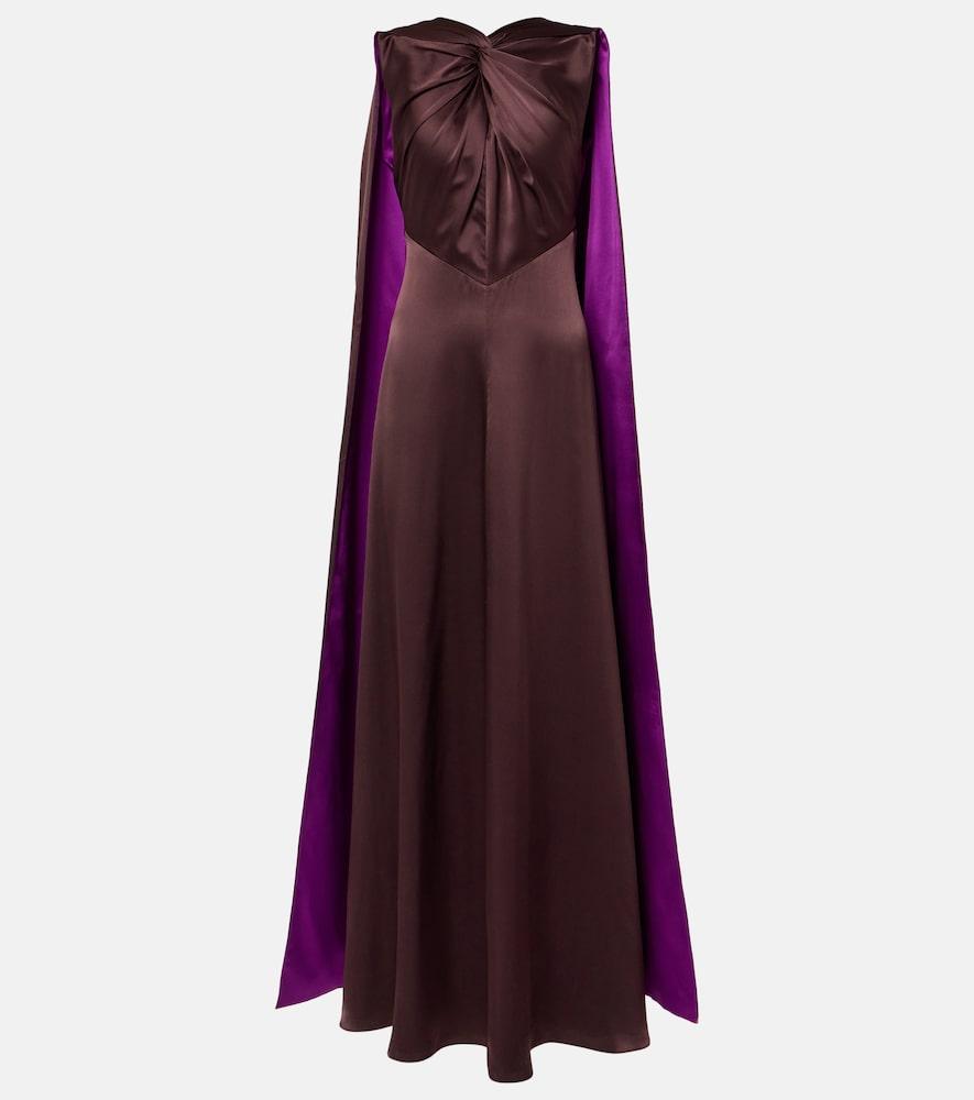 roksanda amanita silk cocktail dress