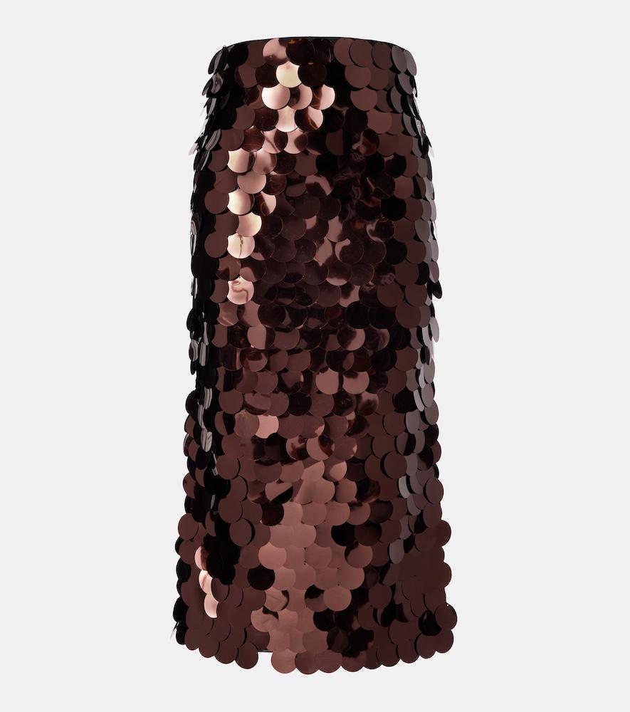 roksanda sequined midi skirt