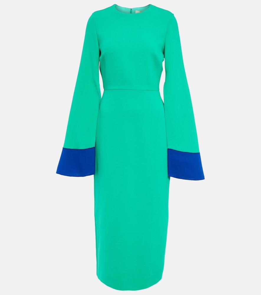 roksanda wool midi dress