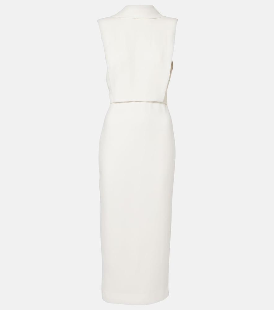 roland mouret cady midi dress