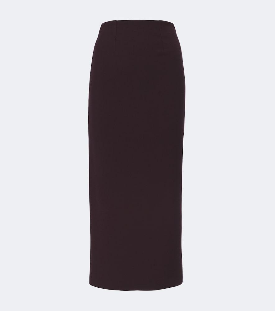 roland mouret crêpe pencil skirt