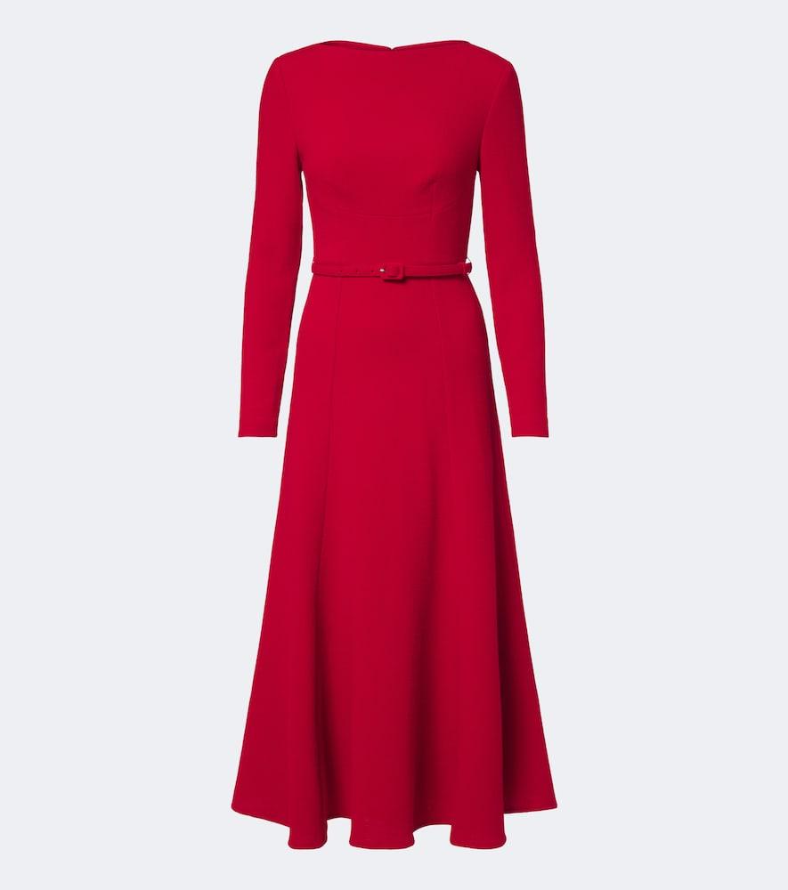 roland mouret wool crêpe cocktail dress