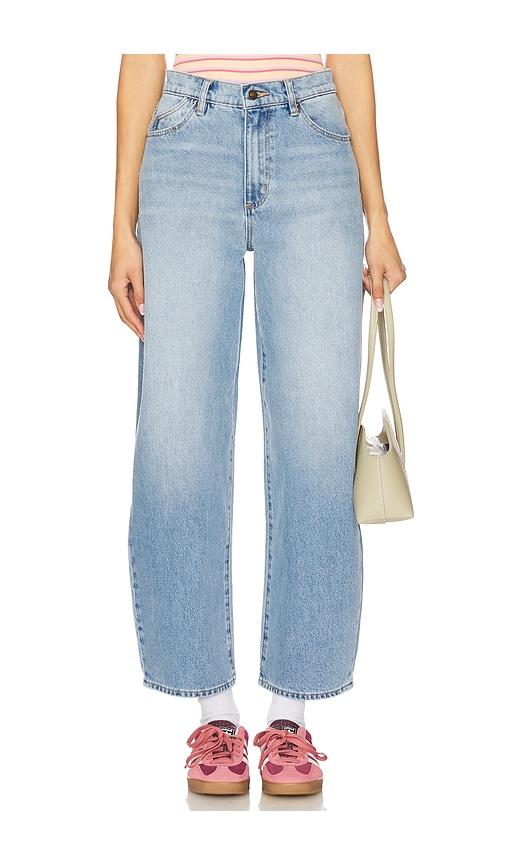 rolla's gigi barrel jeans in blue. - size 25 (also in 30)