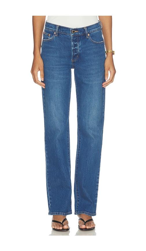 rolla's meg straight jeans in blue. - size 23 (also in 24, 25, 26, 27, 28, 29, 30, 31, 32, 33, 34)