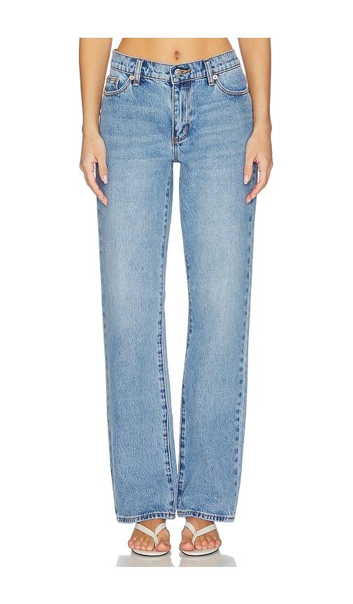 rolla's meg straight jeans in blue. - size 24 (also in 26, 25, 29, 30, 31, 32, 33)