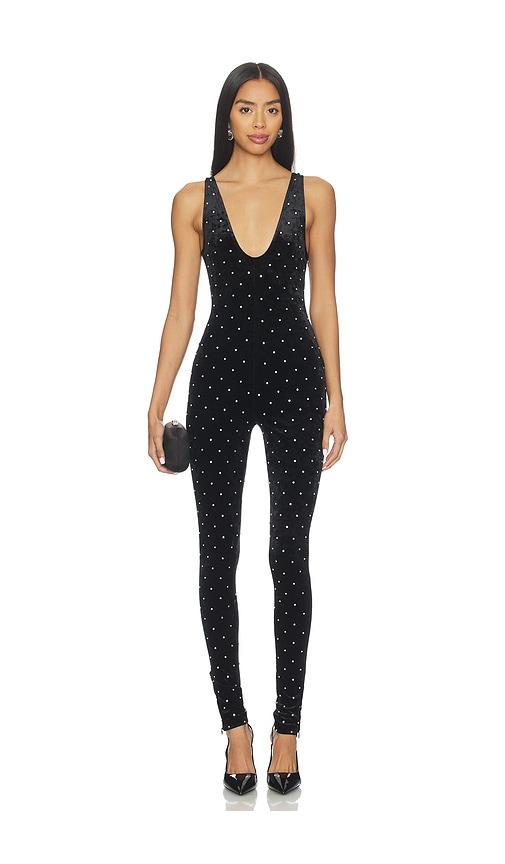 ronny kobo atria catsuit in black. - size m (also in s)