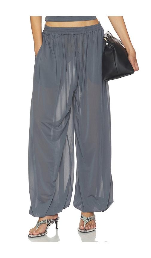 ronny kobo dickens pant in charcoal. - size l (also in m, xl)