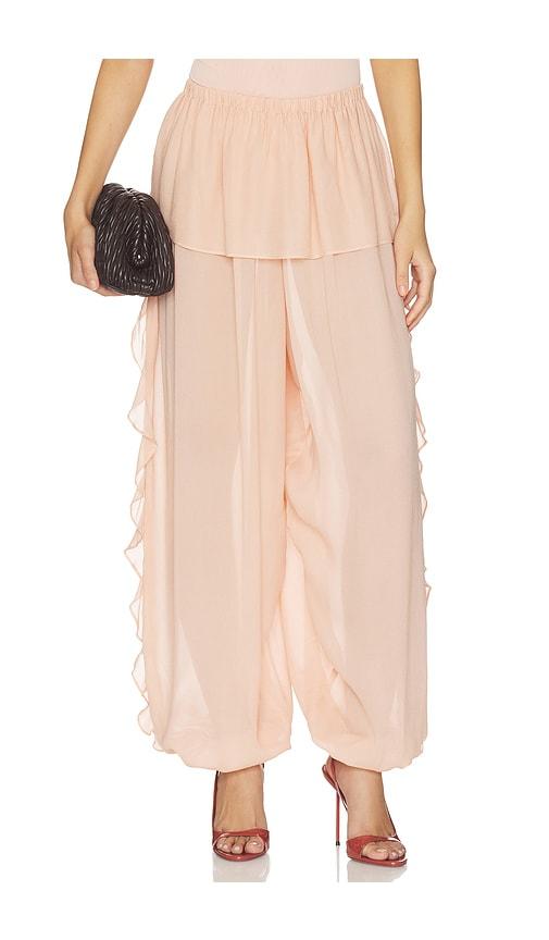 ronny kobo dolly pant in rose. - size l (also in s, m)