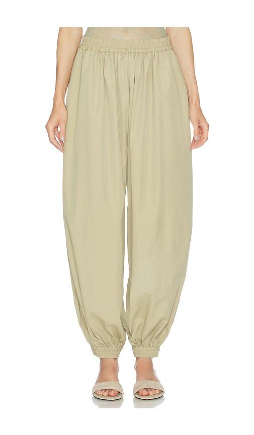 ronny kobo kalani pant in sage. - size l (also in s, m)