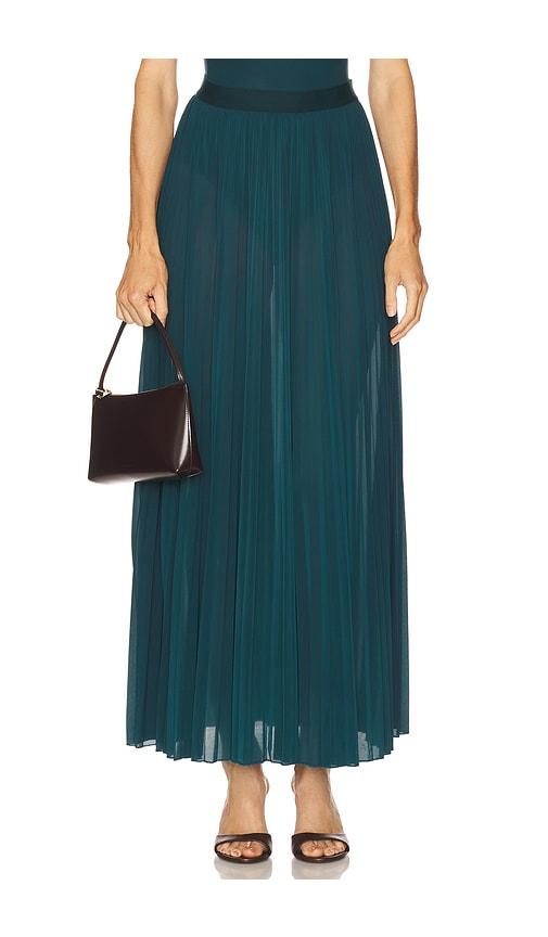 ronny kobo mist skirt in teal. - size m (also in s)
