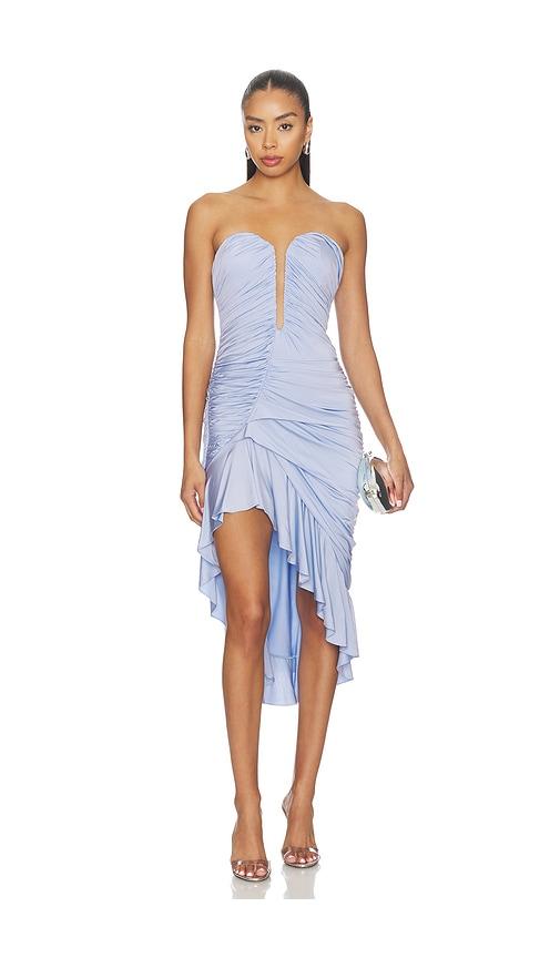 ronny kobo pearlina dress in blue. - size l (also in m, s, xs)