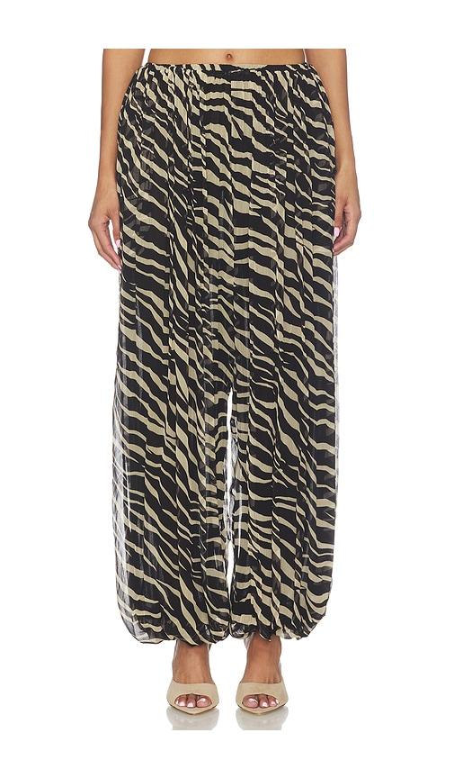 ronny kobo renier pants in black & white. - size l (also in xs, m)