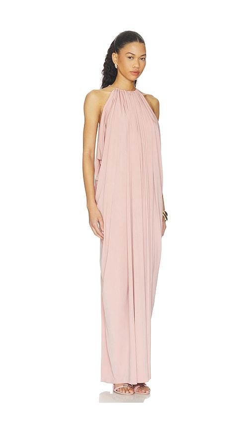 ronny kobo rhodes dress in mauve. - size m (also in s)