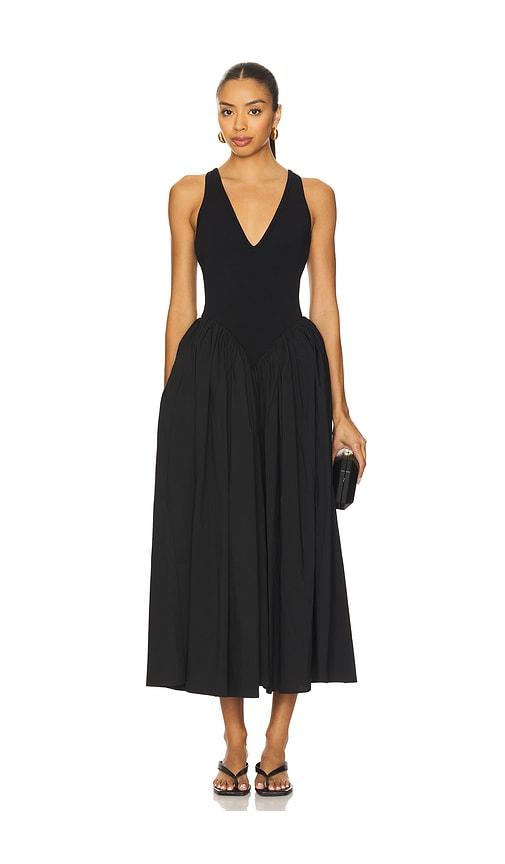 ronny kobo sirinda dress in black. - size m (also in xs)