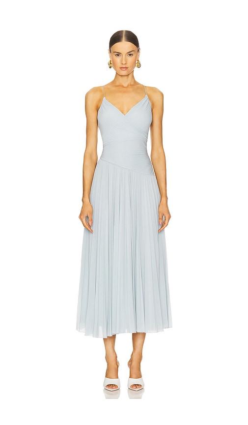 ronny kobo tay dress in baby blue. - size m (also in s)