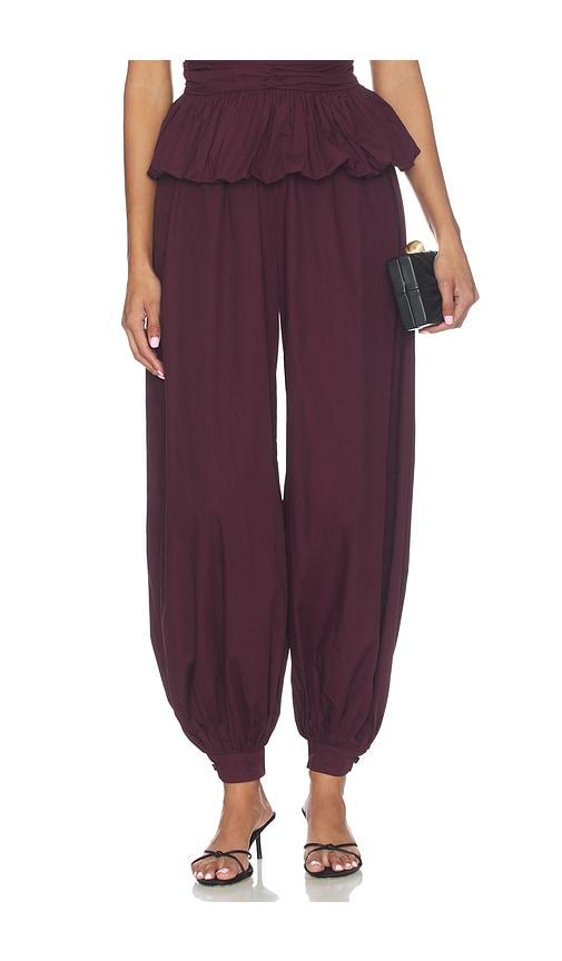 rotate balloon pleated pants in purple. - size 38 (also in 40, 42, 46)