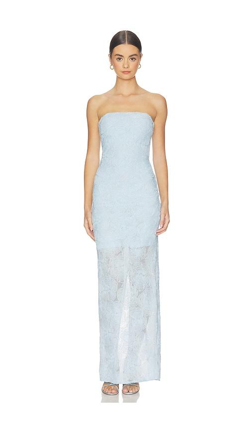 rotate mesh tube dress in baby blue. - size 34 (also in 36, 38, 40, 42)