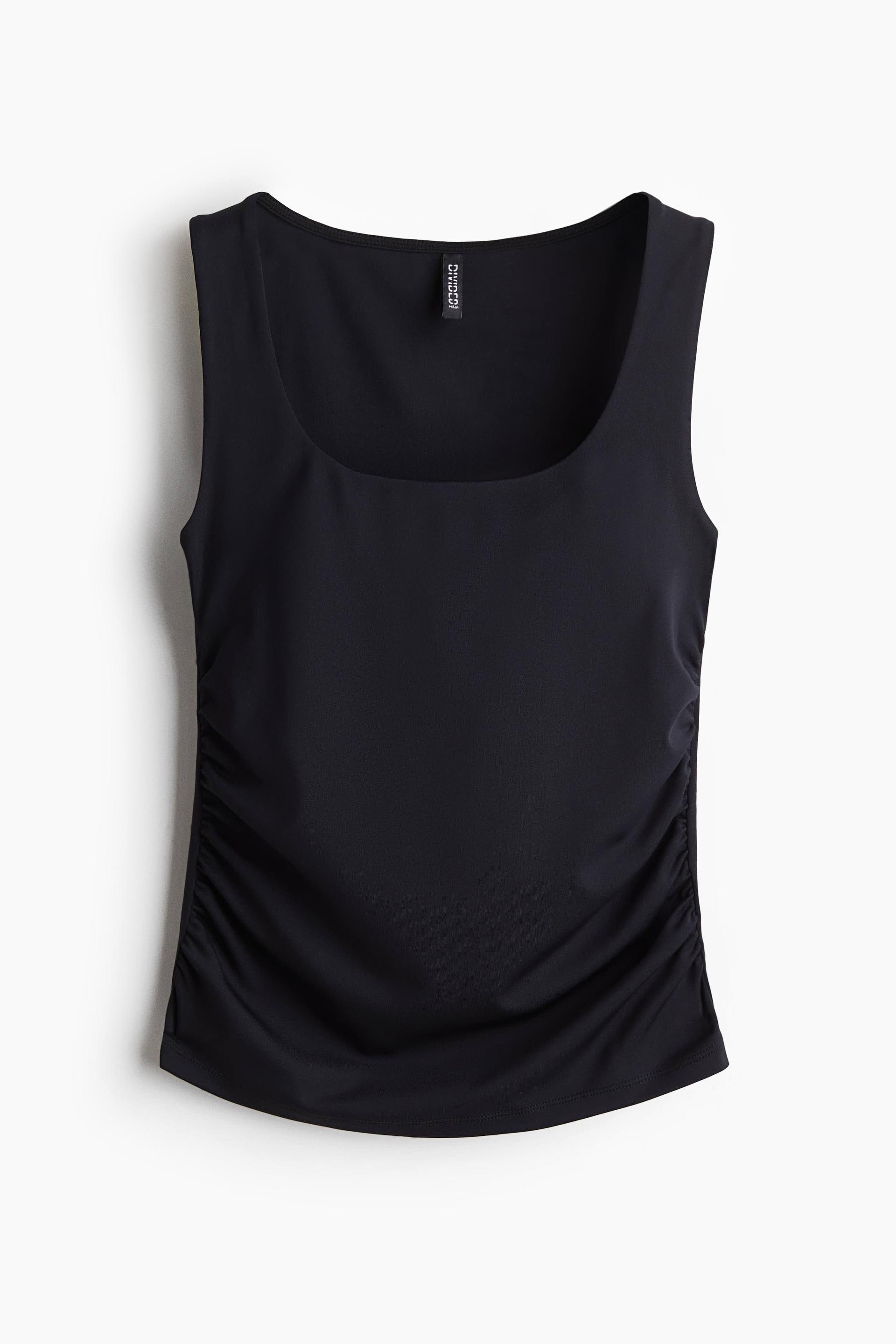 ruched tank top