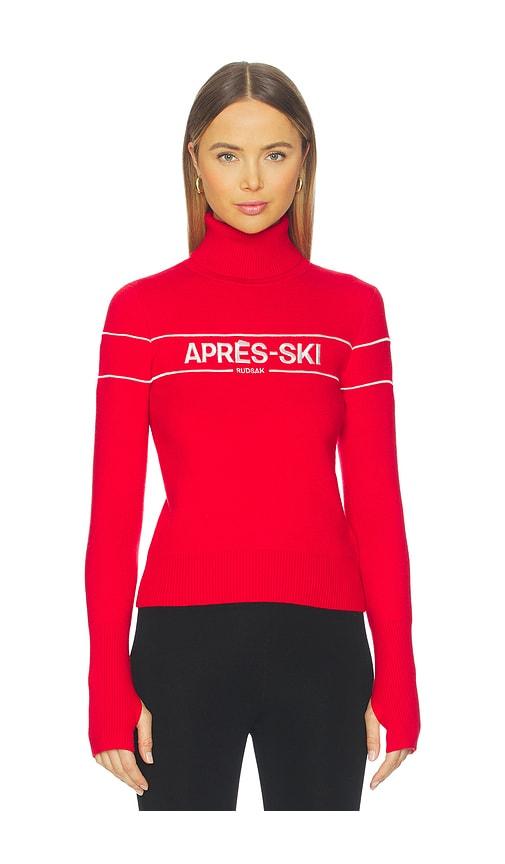rudsak erika sweater in red. - size l (also in s)