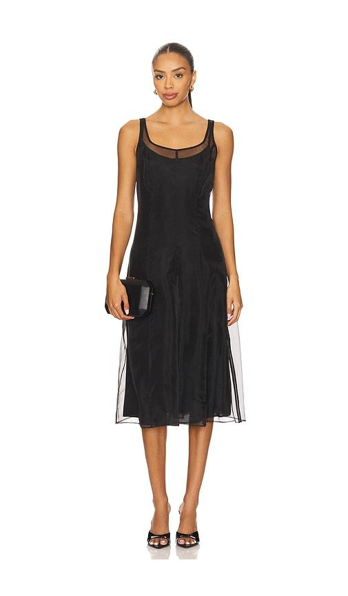 rue sophie anouk dress in black. - size m (also in xs)