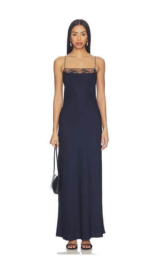 rue sophie dree cami dress in navy. - size m (also in s)