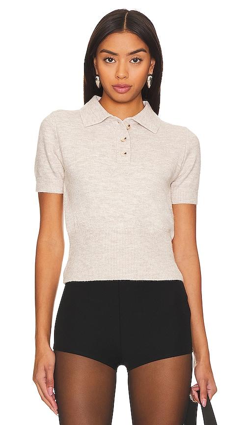 rue sophie ellis top in beige. - size l (also in m)