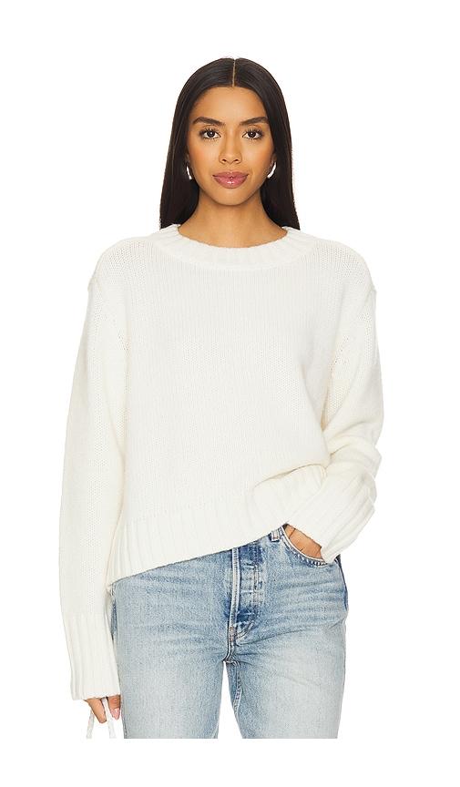 rue sophie estelle sweater in cream. - size l (also in xl)