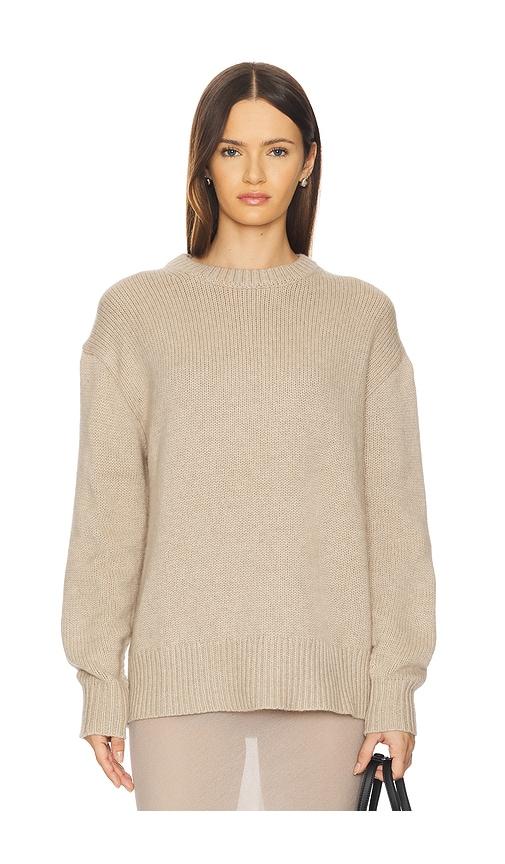 rue sophie gil sweater in taupe. - size m (also in s)