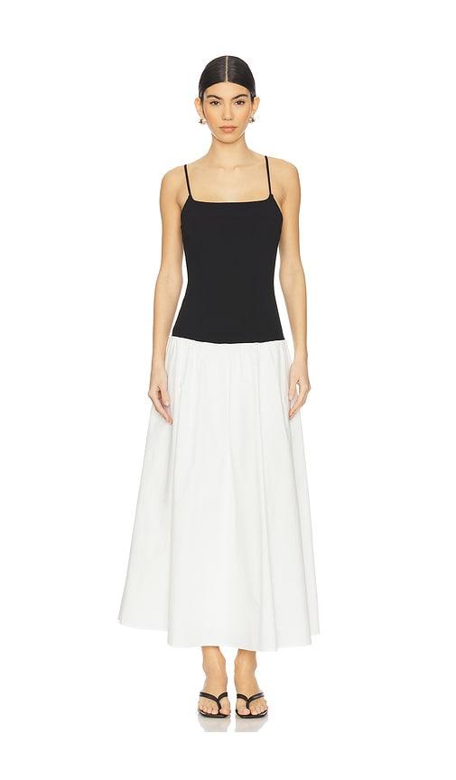 rue sophie ines dress in black,white. - size l (also in xs)