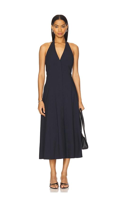 rue sophie lilas dress in navy. - size s (also in m)