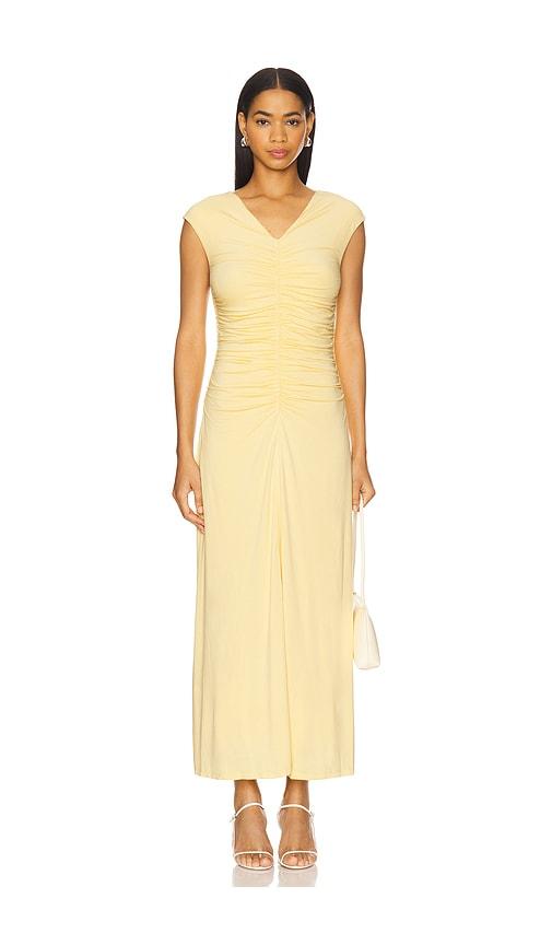 rue sophie millie dress in lemon. - size s (also in xs, xl)