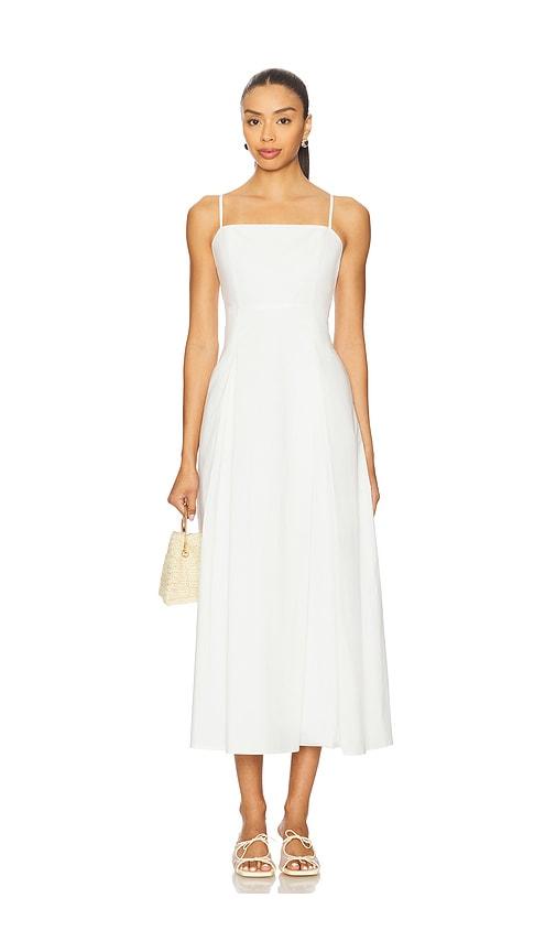 rue sophie nantes dress in white. - size m (also in s, xl)