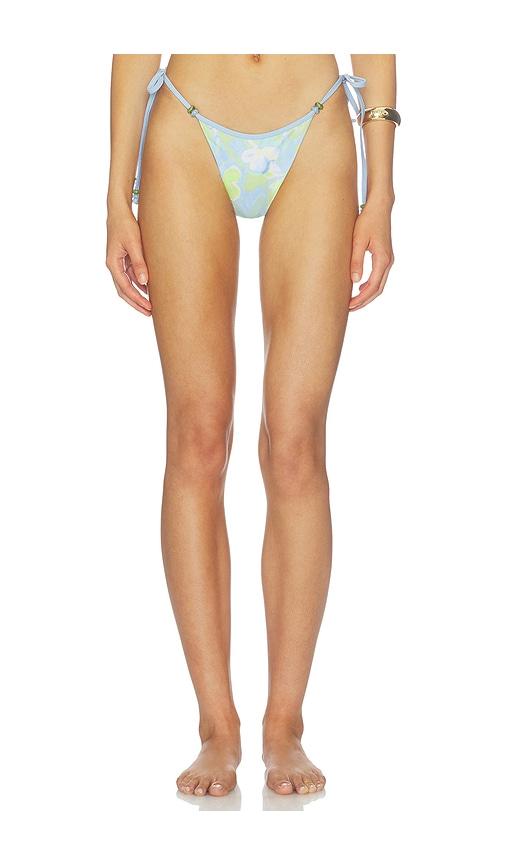 runaway the label aruba side tie bikini bottom in multi. - size l (also in xs, s, m, xl)