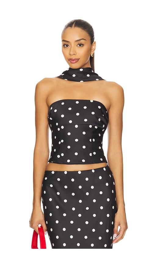 runaway the label blaine top in black. - size l (also in xs, s, m, xl)