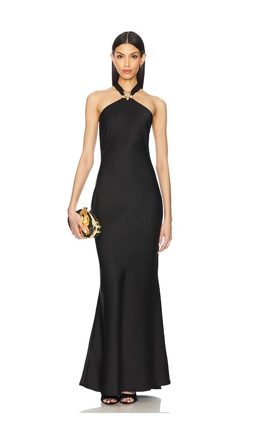 runaway the label chara maxi dress in black. - size l (also in xl)