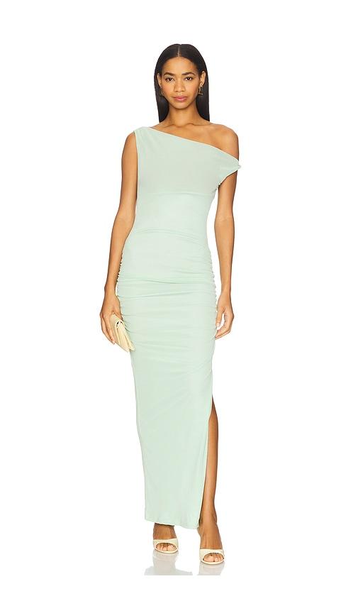 runaway the label chyna midi dress in green. - size l (also in s)