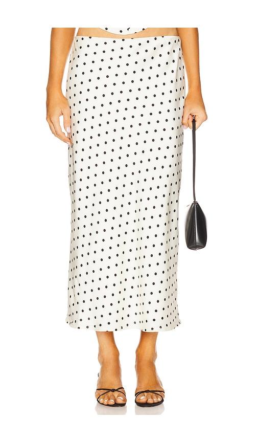 runaway the label karlita midi skirt in white. - size m (also in xs, s, xl)