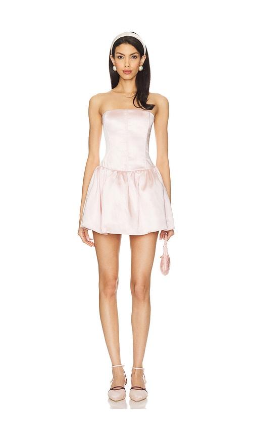 runaway the label matiya mini dress in blush. - size l (also in xl)