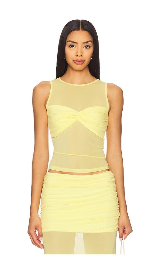 runaway the label x revolve meila top in yellow. - size xl (also in xxl)