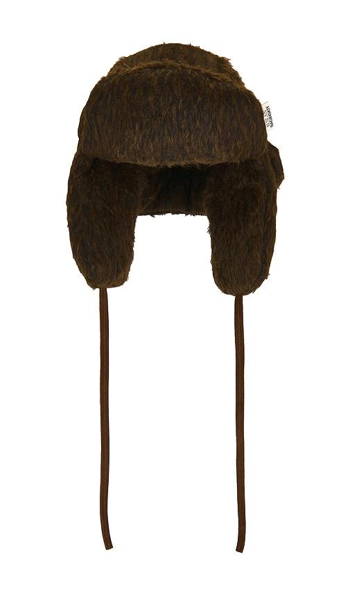 ruslan baginskiy aviator hat in brown. - size m-l (also in s-m)