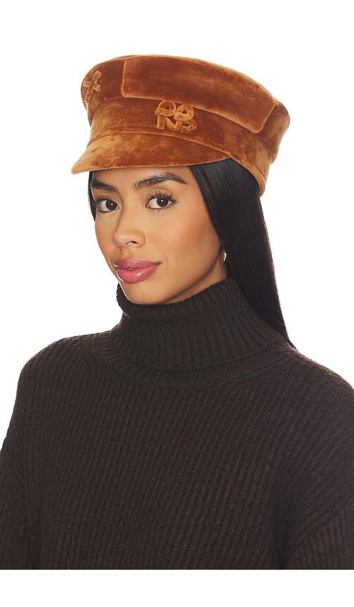 ruslan baginskiy baker boy cap in brown. - size l (also in m, xs)