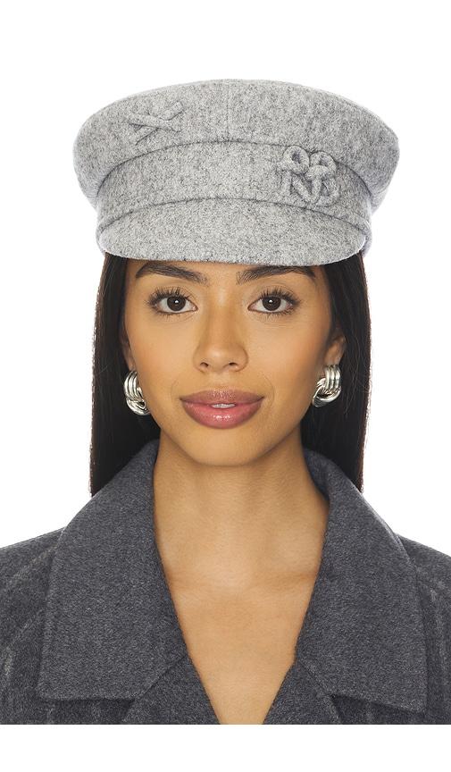ruslan baginskiy baker boy cap in grey. - size l (also in s, m)