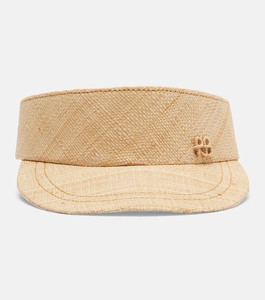 ruslan baginskiy cotton-lined straw hat