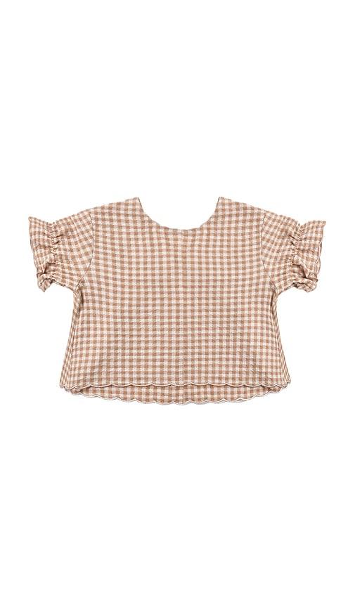 rylee + cru kids francie blouse in mauve. - size 2-3yr (also in 4-5yr)