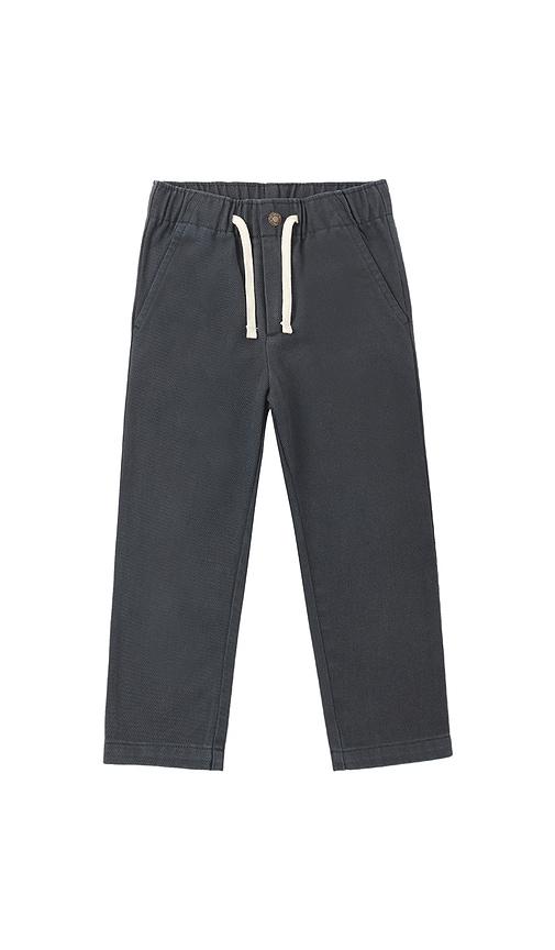 rylee + cru kids kalen pant in blue. - size 12-18m (also in 18-24m, 2-3yr, 4-5yr)