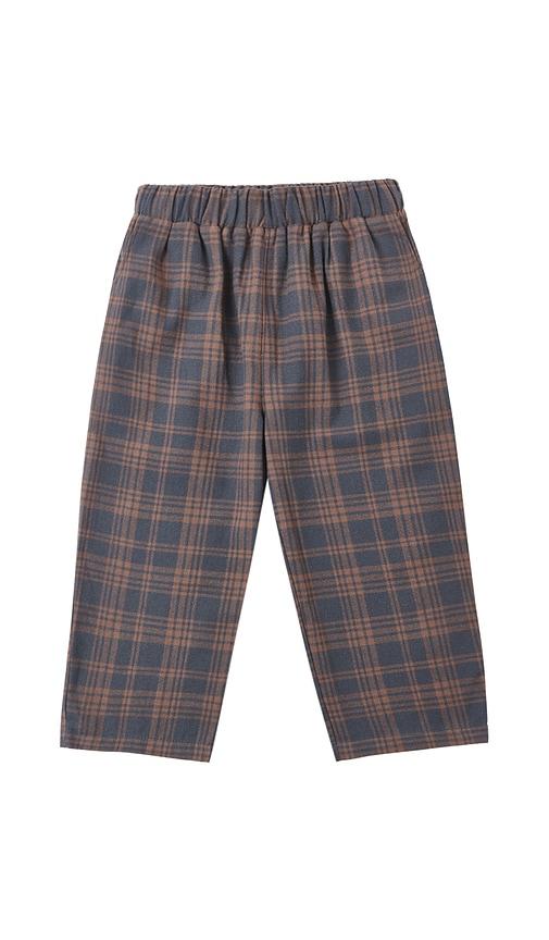 rylee + cru kids palmer pant midnight in brown. - size 12-18m (also in 18-24m, 2-3yr, 4-5yr)