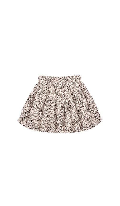 rylee + cru kids tiered mini skirt in neutral. - size 2-3yr (also in 4-5yr)