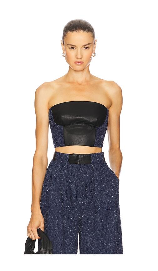 sabina musayev bree top in black. - size s (also in xs, xl)