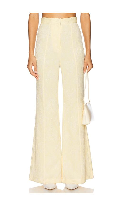 sabina musayev brice pants in yellow. - size l (also in m)